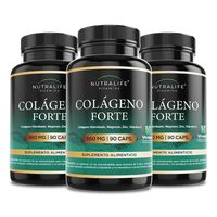 Pack Colageno Forte Lf + Magnesio + Zinc + Vitam E 270 Caps 3x90