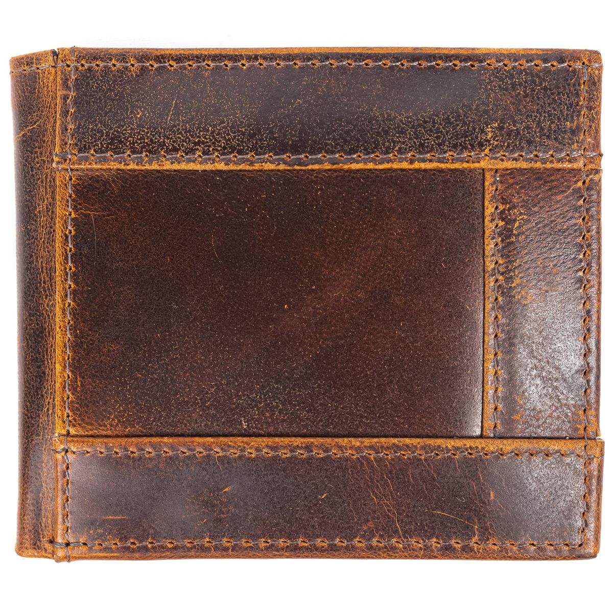 JM VINTAGE - Billetera Cuero Modelo Cristian