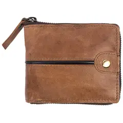 JM VINTAGE - Billetera Cuero Modelo Miguel