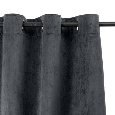 Imagen 2 del producto Cortina De Felpa New Velvet Gris 140 X220