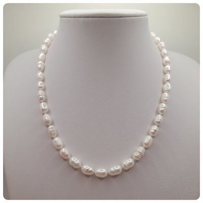 Imagen 1 del producto Collar perlas de rio naturales broche de plata 925