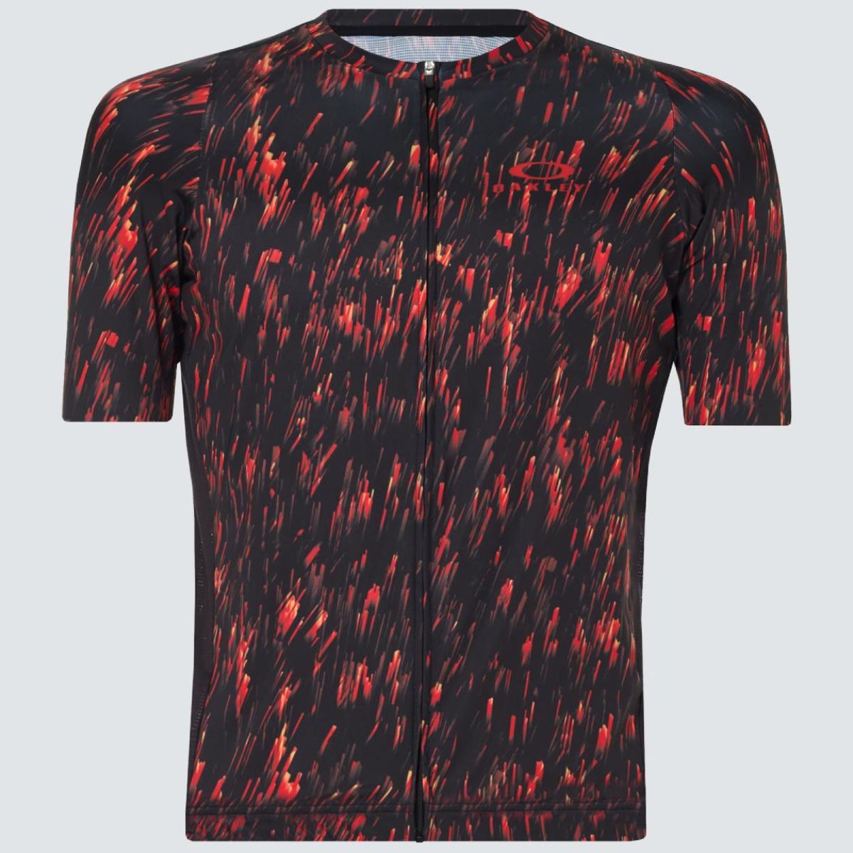 OAKLEY - Tricota Ciclismo Oakley Endurance Jersey 2.0 Negro/Rojo