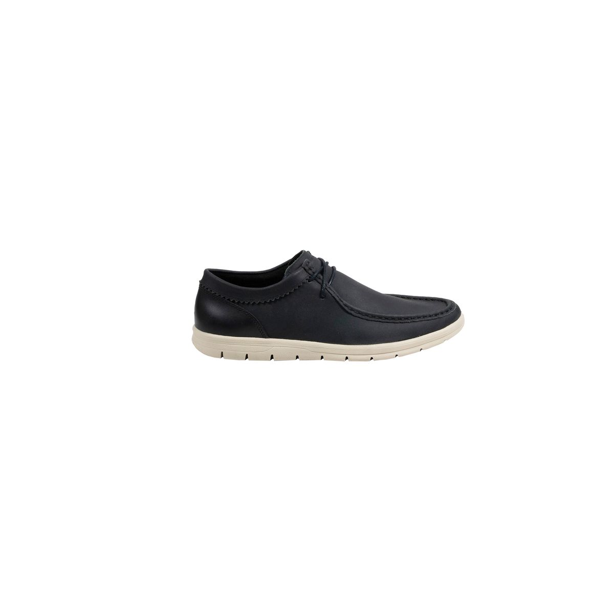 DEL BASTO - Mocasín de Cuero Negro