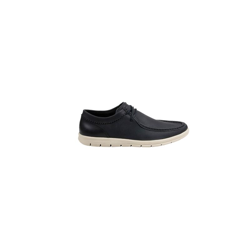 DEL BASTO - Mocasín de Cuero Negro