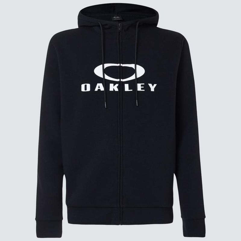 OAKLEY - Polerón Hombre  Oakley Bark FZ Hoodie 2.0 Negro