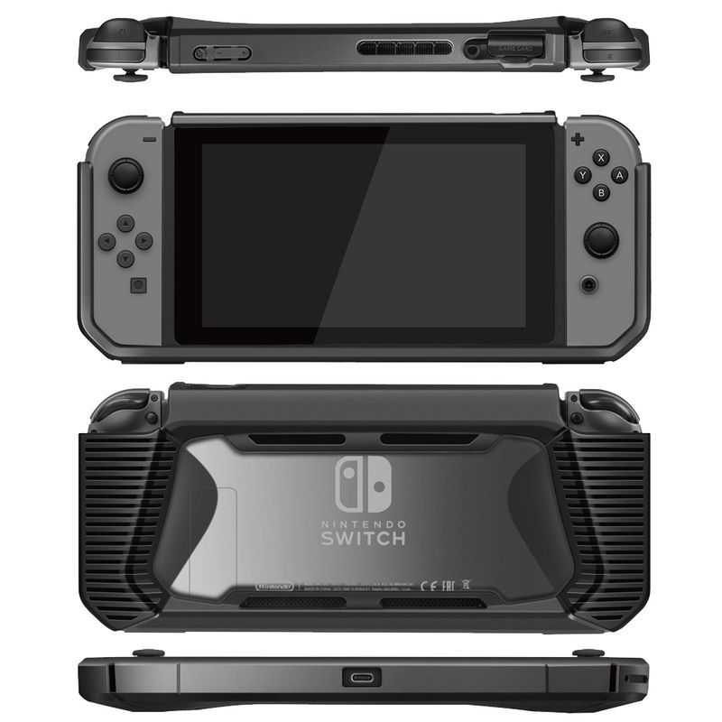 GENERICO - Carcasa Funda Protectora Nintendo Switch Acrílico Negro