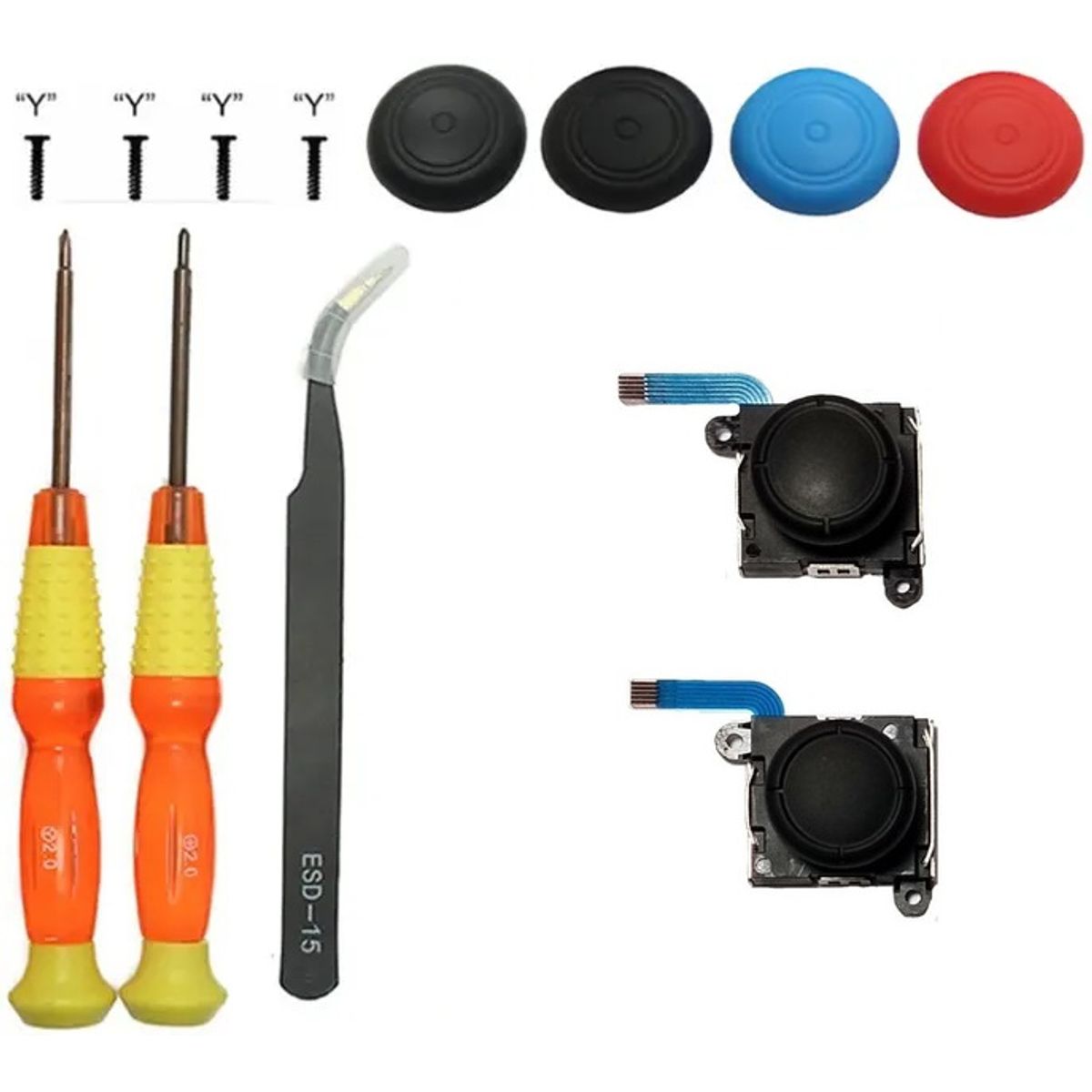 GENERICO - Kit Destornillador Nintendo Switch 13 En 1 Repuesto