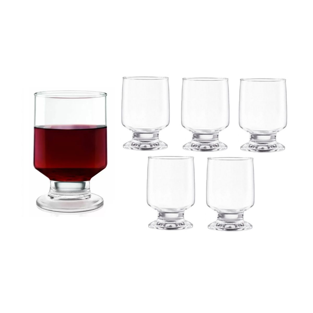 CRISTAR - Copas de Vino Tinto / Copitas Lexington 172 ml Cristar