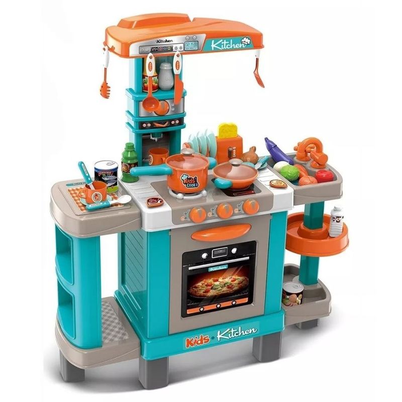GENERICO - Set De Cocina Con Luces Sonidos Con Accesorios Juguete Niños