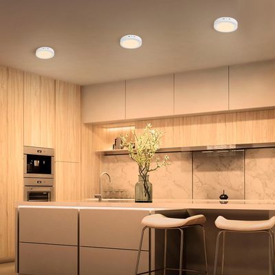 Imagen 2 del producto Panel Led Circular 12w Sobrepuesto Luz Cálida BP