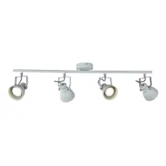 BP - Lámpara Barra Tubo 4 Luces Orli Verde Agua