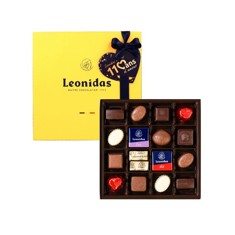 LEONIDAS - Caja Bombones Jaune- 16 unidades
