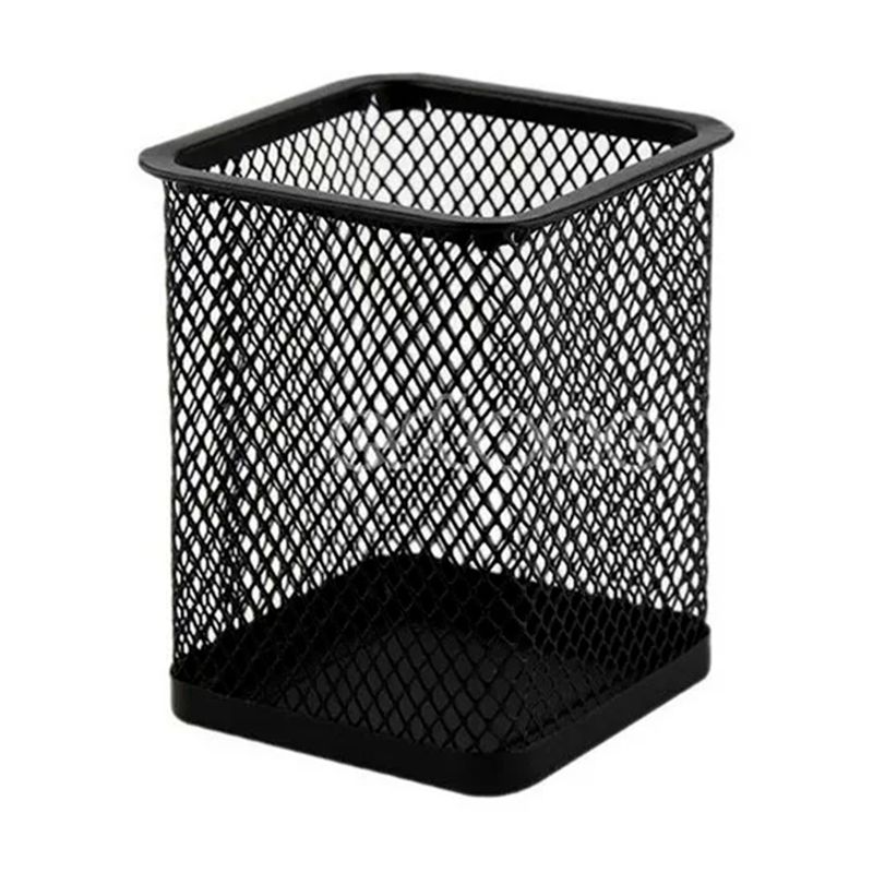GENERICO - Set 2 Organizador Porta Lápices Metal Escritorio