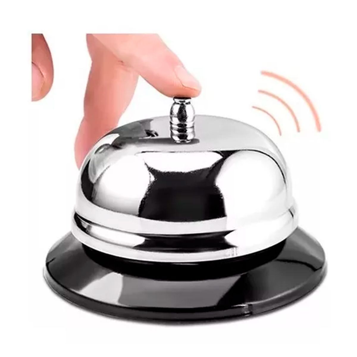 GENERICO - Campanilla De Acero Inoxidable De Servicio De Mesa