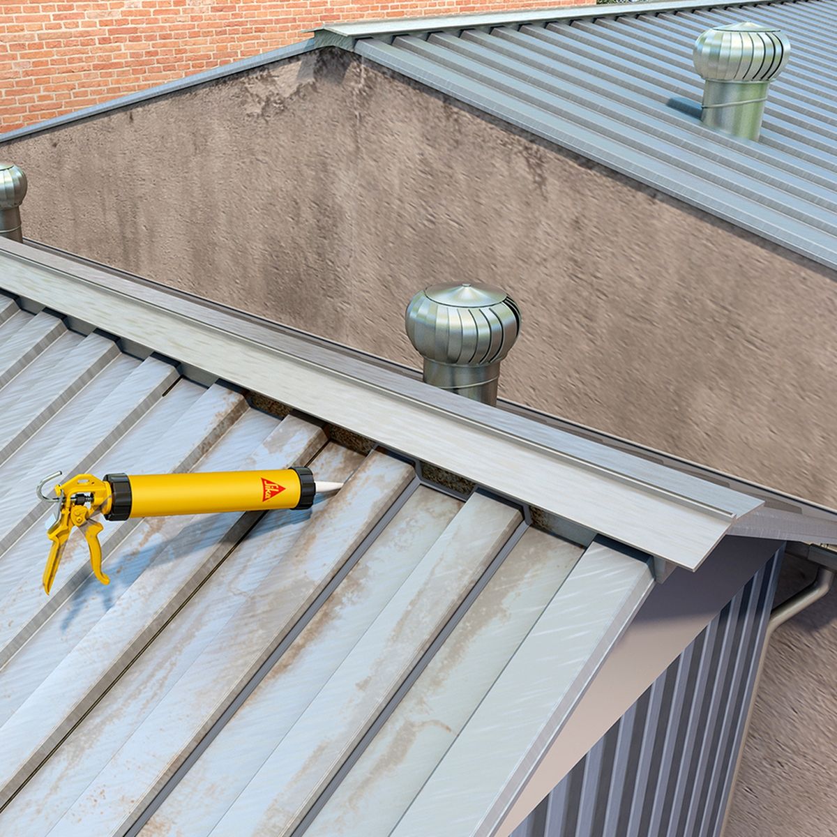 SIKA - SIKA TAPAGOTERAS GRIS - Sellante Acrílico Monocomponente, carga 600ml