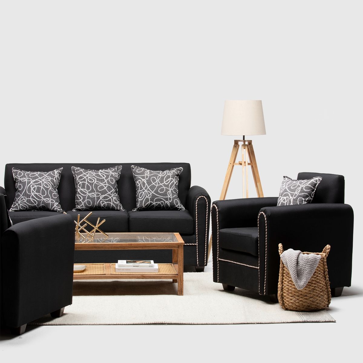 ALMORE - JGO LIVING ALEMANIA 311 NEGRO ALMORE…