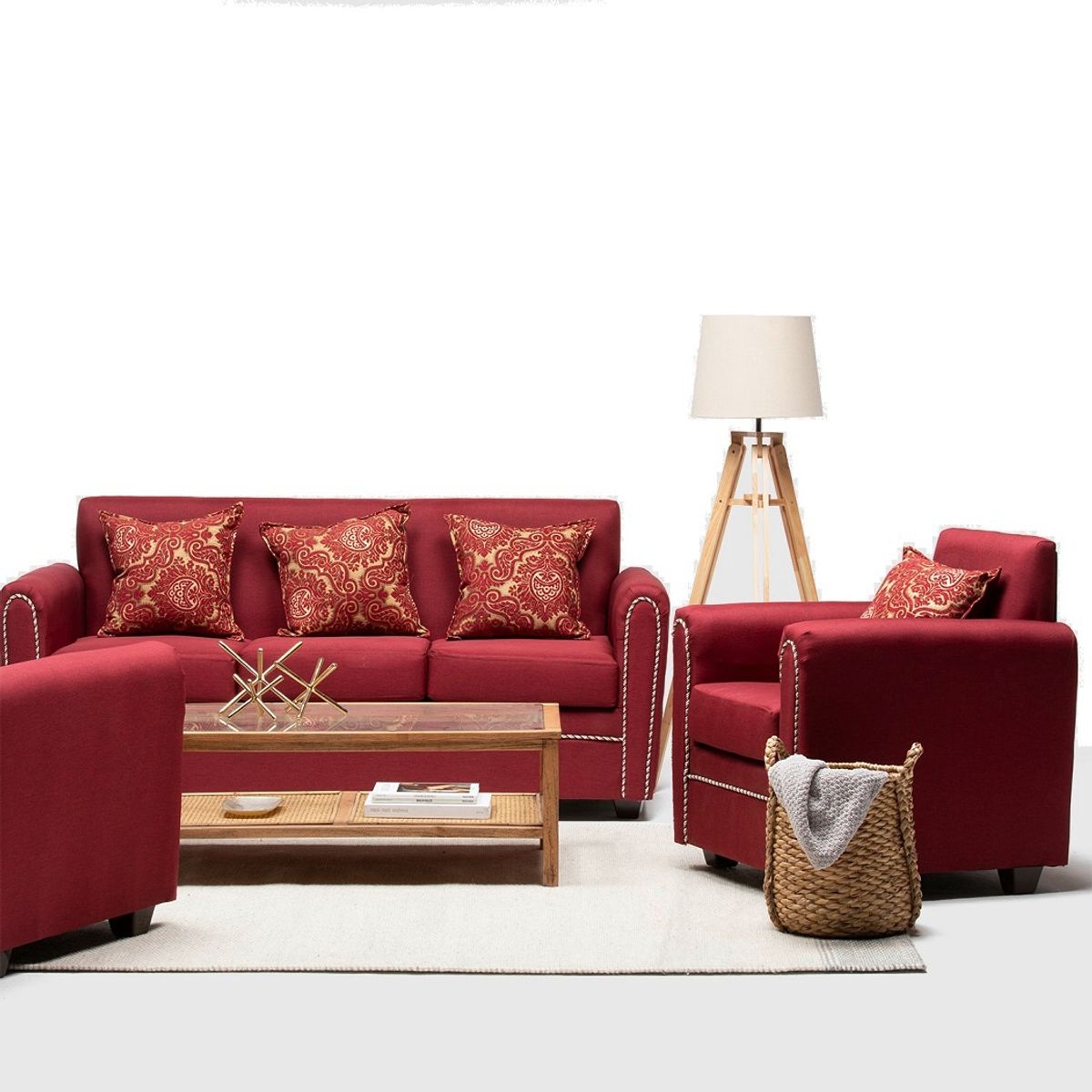 ALMORE - JGO LIVING ALEMANIA 311 ROJO ALMORE…