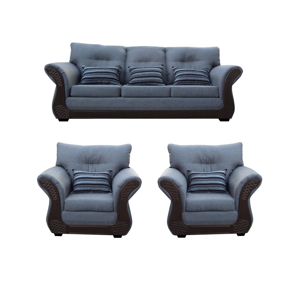 ALMORE - JGO LIVING ATLANTA 311 TELA GRIS ALMORE…