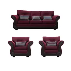 ALMORE - JGO LIVING ATLANTA 311 TELA ROJO