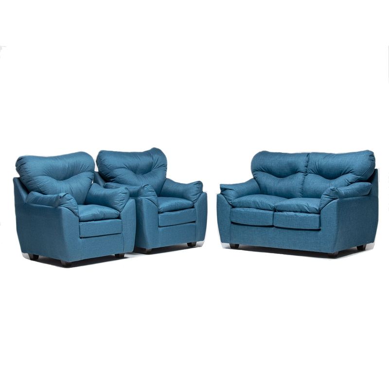 ALMORE - JGO LIVING BELEN 211 TELA AZUL ALMORE