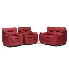 ALMORE - JGO LIVING BELEN 211 TELA ROJO