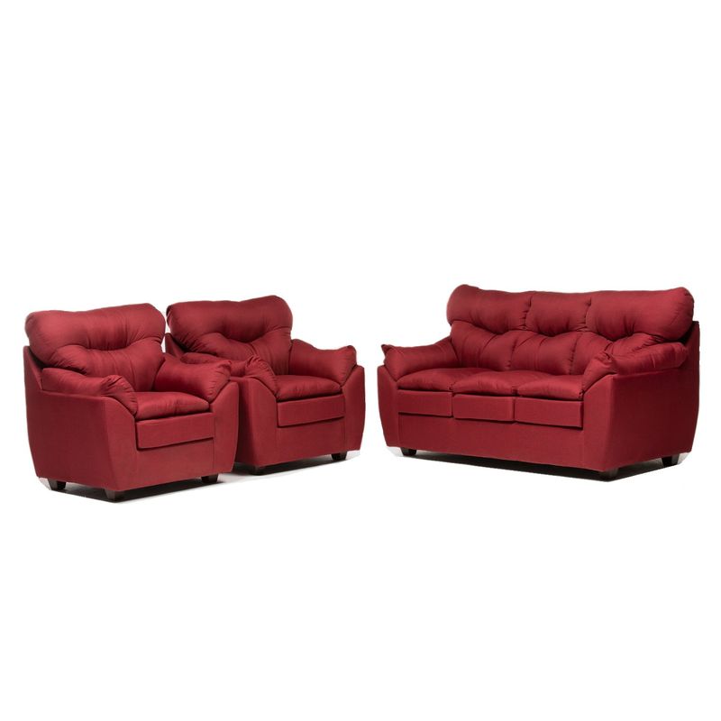 ALMORE - JGO LIVING BELEN 311 TELA ROJO ALMORE