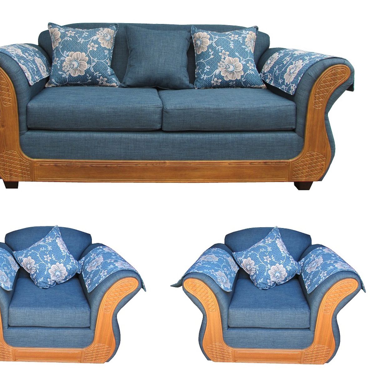 ALMORE - JGO LIVING IRLANDA 211 AZUL MIEL ALMORE…