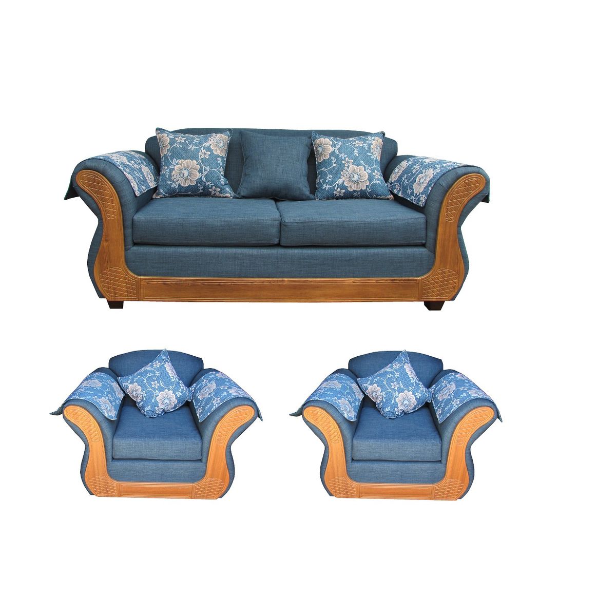 ALMORE - JGO LIVING IRLANDA 211 AZUL MIEL ALMORE…