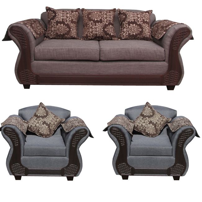 ALMORE - JGO LIVING IRLANDA 211 GRIS CHOCO ALMORE