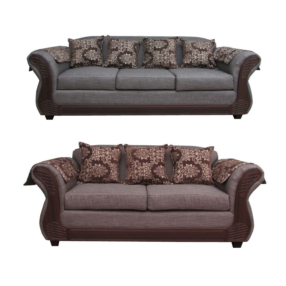 ALMORE - JGO LIVING IRLANDA 3.2 GRIS CHOCO ALMORE