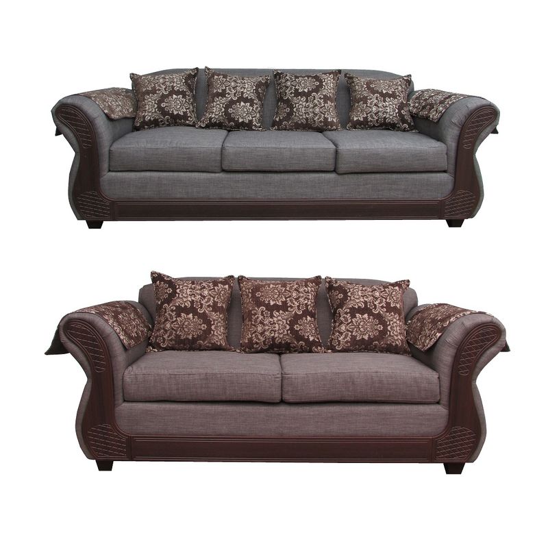 ALMORE - JGO LIVING IRLANDA 3.2 GRIS CHOCO ALMORE