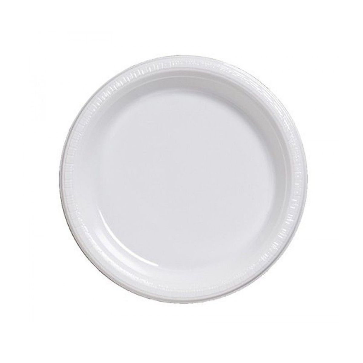 GENERICO - Plato Pp Blanco 18 Cm Pack 50 Uni