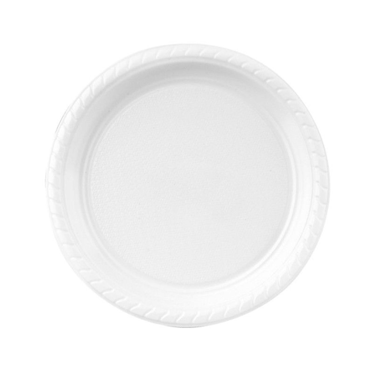 GENERICO - Plato Pp Blanco 18 Cm Pack 50 Uni