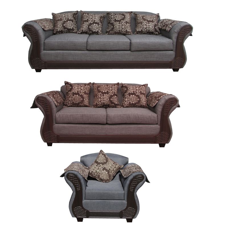 ALMORE - JGO LIVING IRLANDA 321 GRIS CHOCO ALMORE
