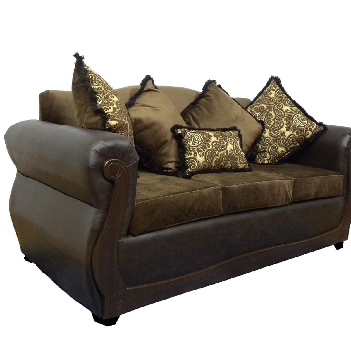 ALMORE - JGO LIVING NEW CULUMBIA PU CAFÉ FELPA CAFÉ ALMORE…