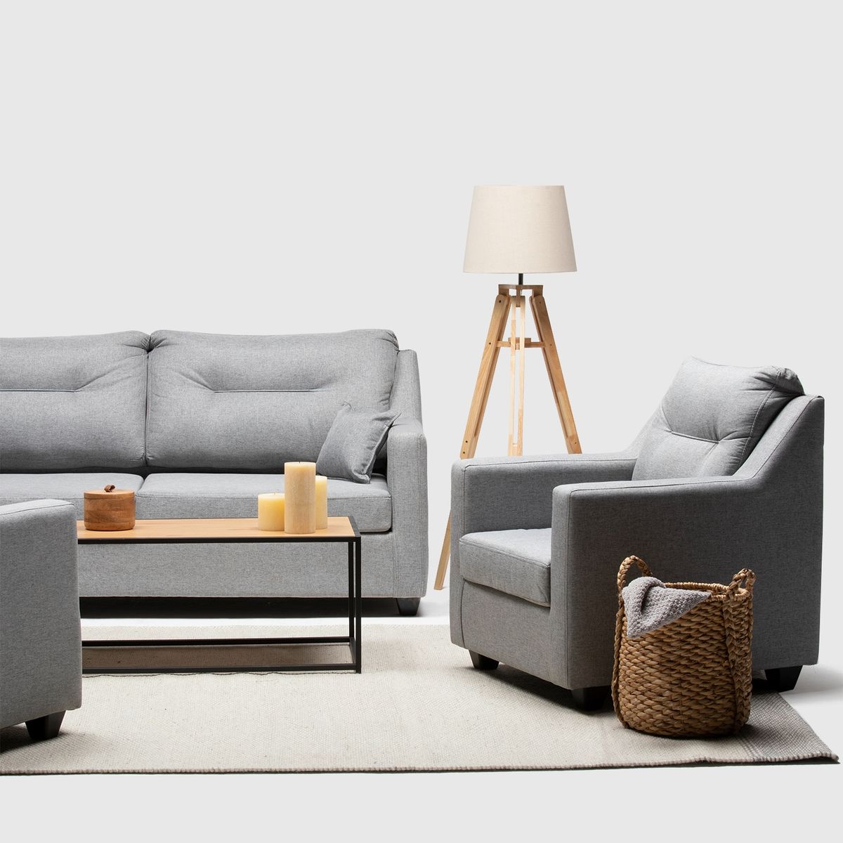 ALMORE - JGO LIVING NORUEGA 211 GRIS ALMORE