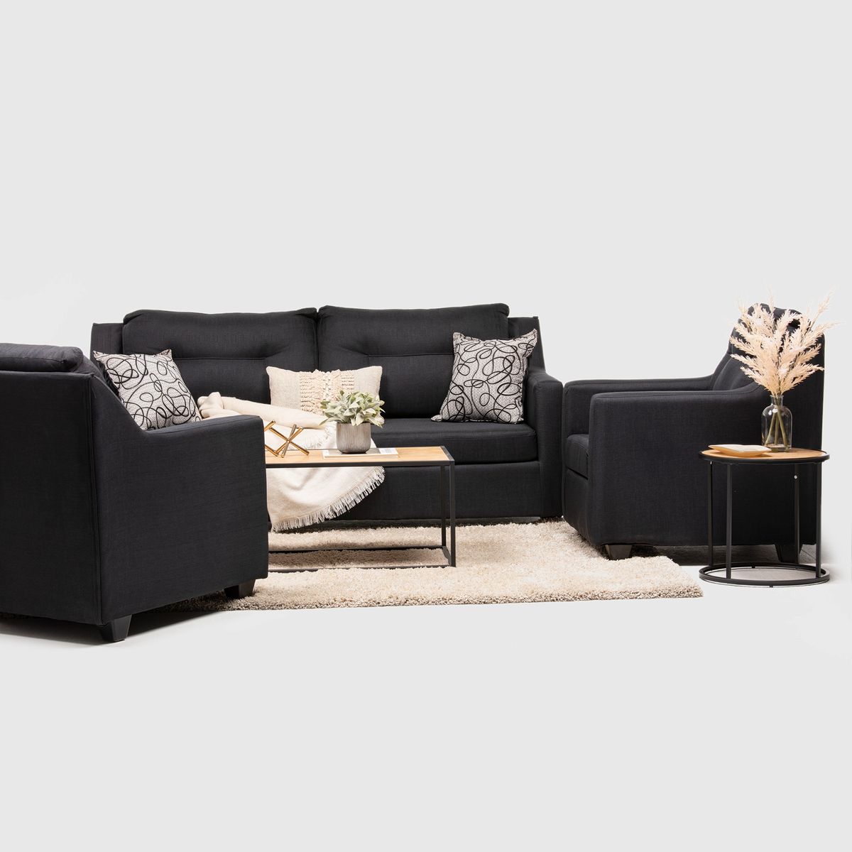 ALMORE - JGO LIVING NORUEGA 211 NEGRO ALMORE…