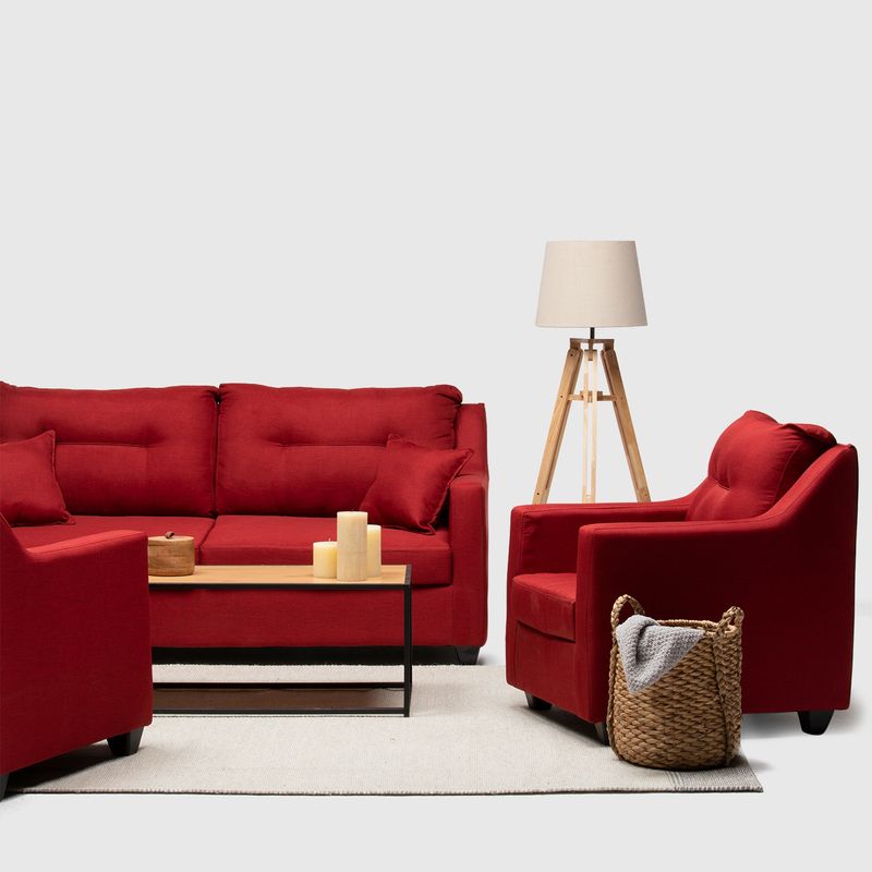 ALMORE - JGO LIVING NORUEGA 211 ROJO ALMORE