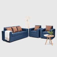 Juego de Living París 3-1-1 AZUL ALMORE…