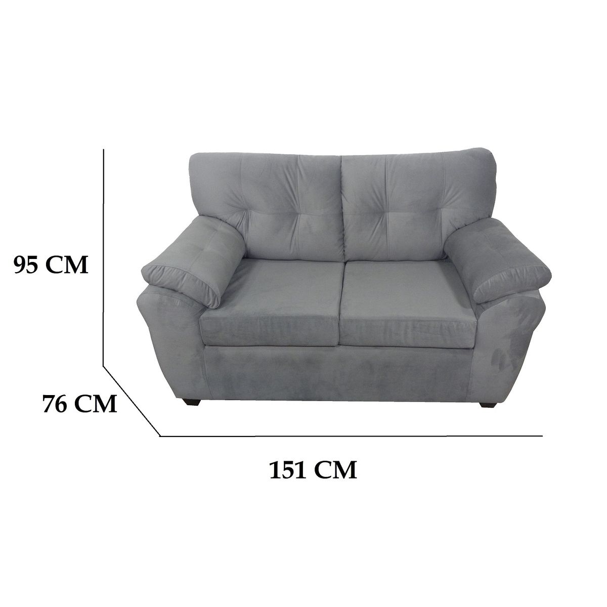 ALMORE - JGO LIVING URBAN 211 FELPA GRIS ALMORE