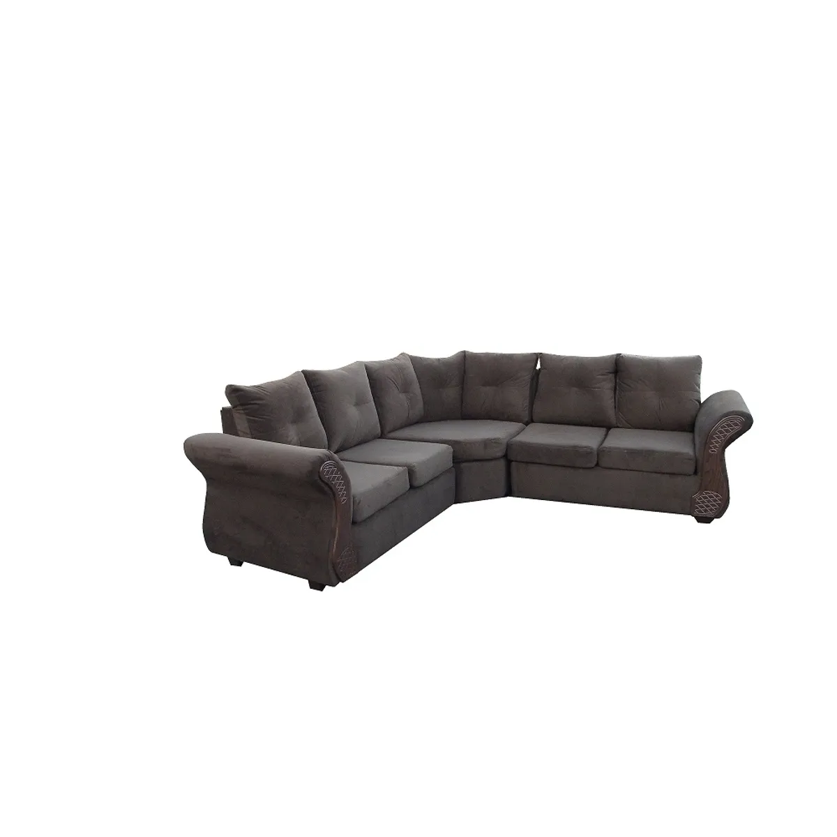 ALMORE - SECCIONAL ATLANTA FELPA CALIPSO CHOCO ALMORE