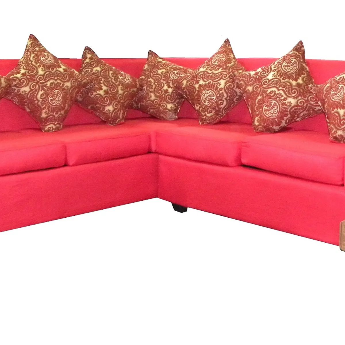 ALMORE - SECCIONAL IRLANDA  ROJO MIEL ALMORE