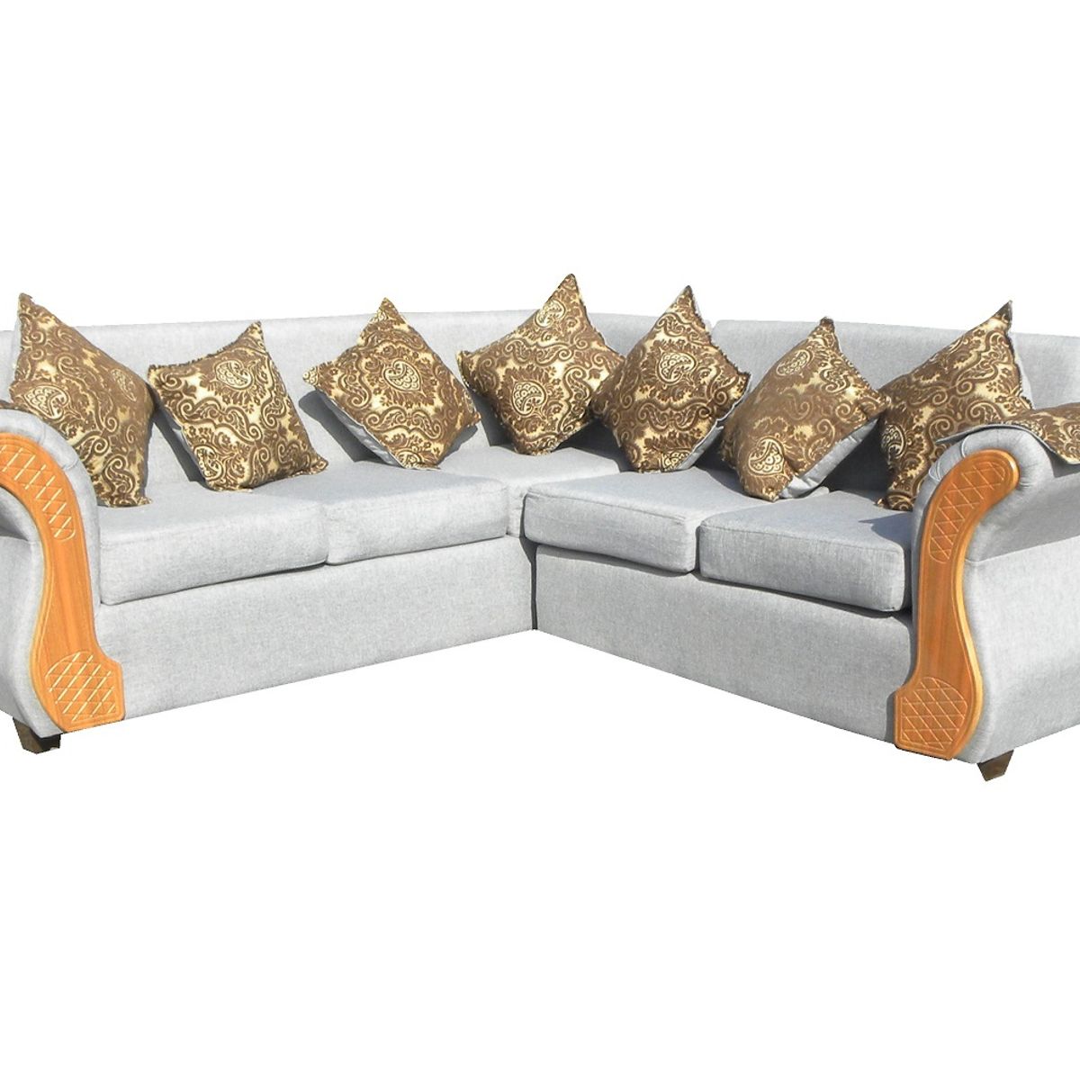 ALMORE - SECCIONAL IRLANDA GRIS MIEL ALMORE