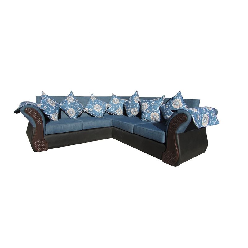 ALMORE - SECCIONAL IRLANDA TP AZUL NEGRO CHOCO ALMORE