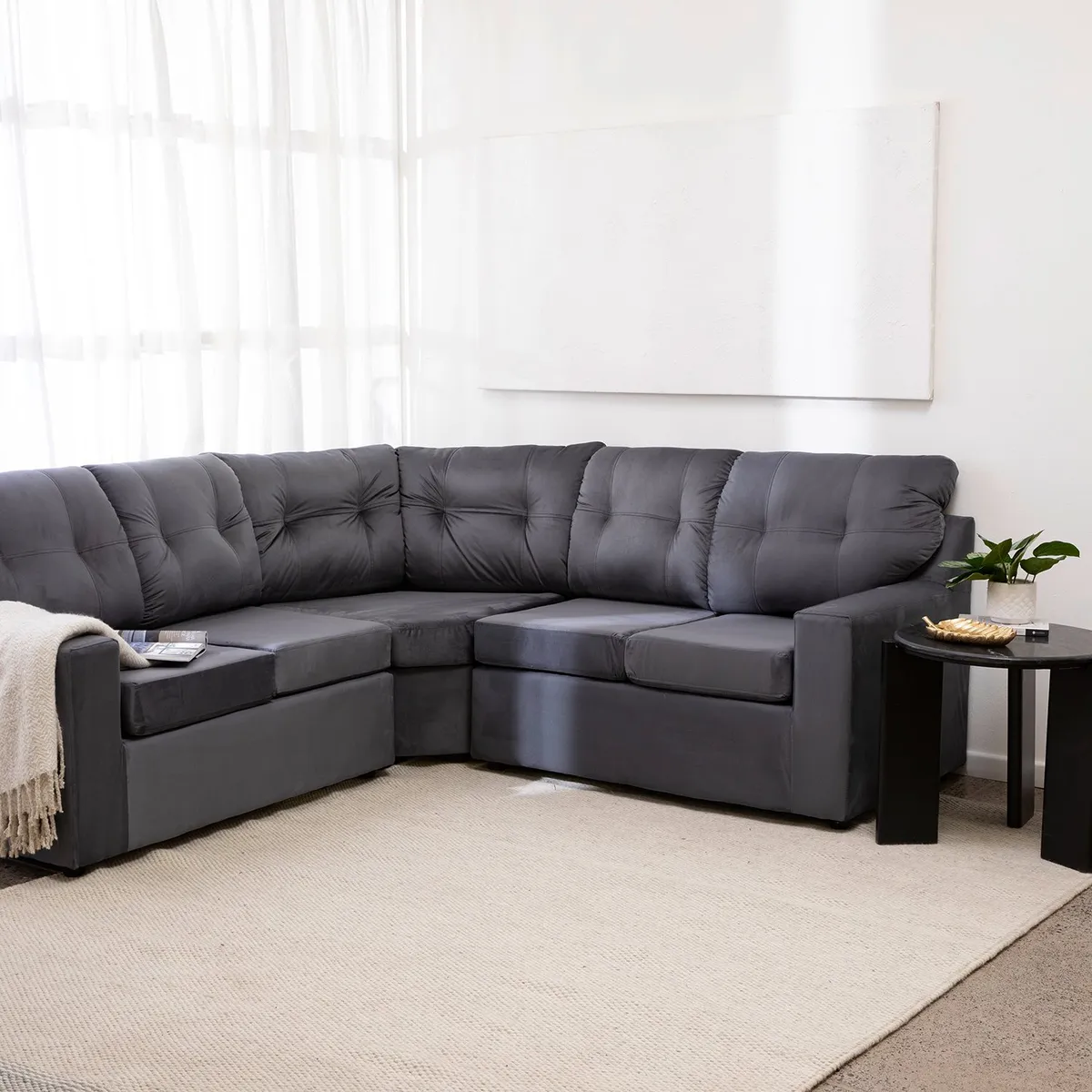 ALMORE - SECCIONAL ITALIA FELPA ALMORE