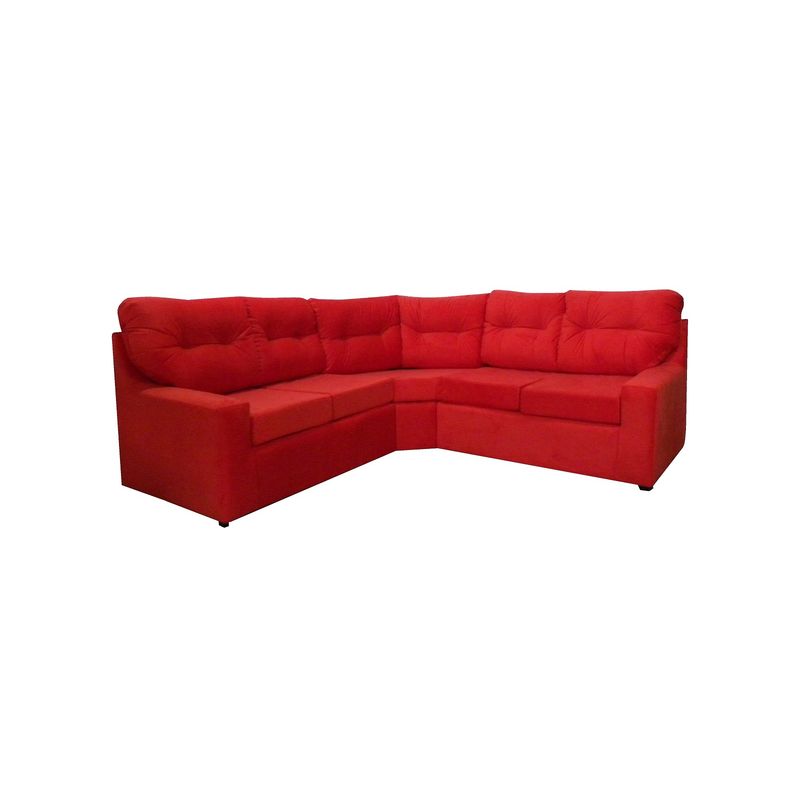 ALMORE - SECCIONAL ITALIA FELPA ROJO ALMORE