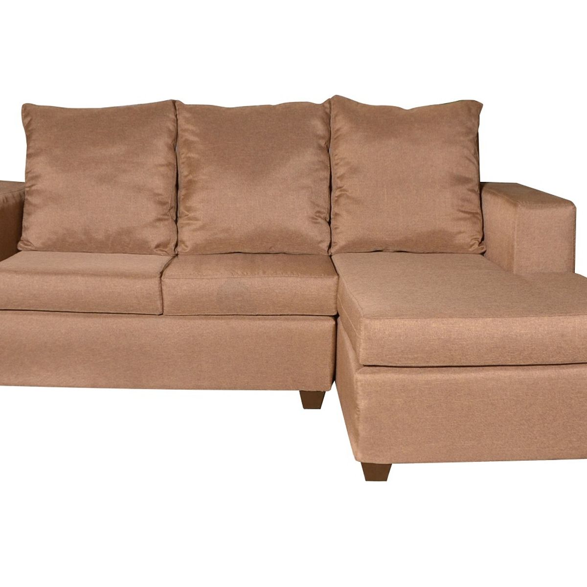 ALMORE - SECCIONAL ROMANO DERECHO 3 CPS CAFE TELA ALMORE