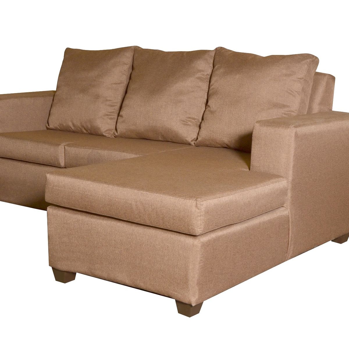 ALMORE - SECCIONAL ROMANO DERECHO 3 CPS CAFE TELA ALMORE