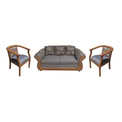 ALMORE - SOFA COMENSAL 211 IRLANDA GRIS MIEL