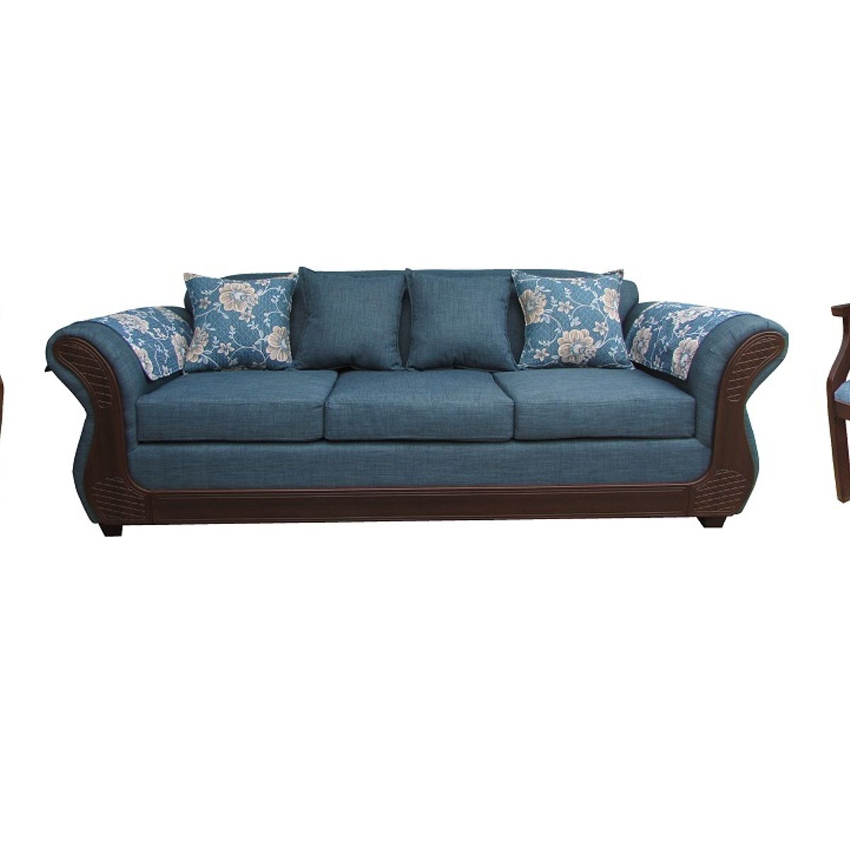 ALMORE - SOFA  COMENSAL 311 IRLANDA AZUL CHOCO ALMORE